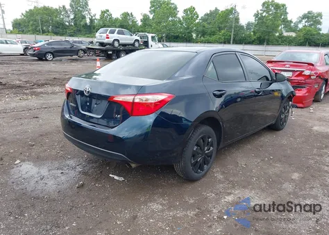 2017 Toyota Corolla Le z USA, uszkodzony, nr VIN 2T1BURHE1HC780352
